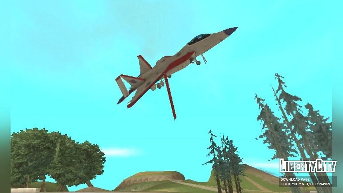 F-22 Raptor Old Starscream Decepticon / GTA San Andreas (iOS, Android)