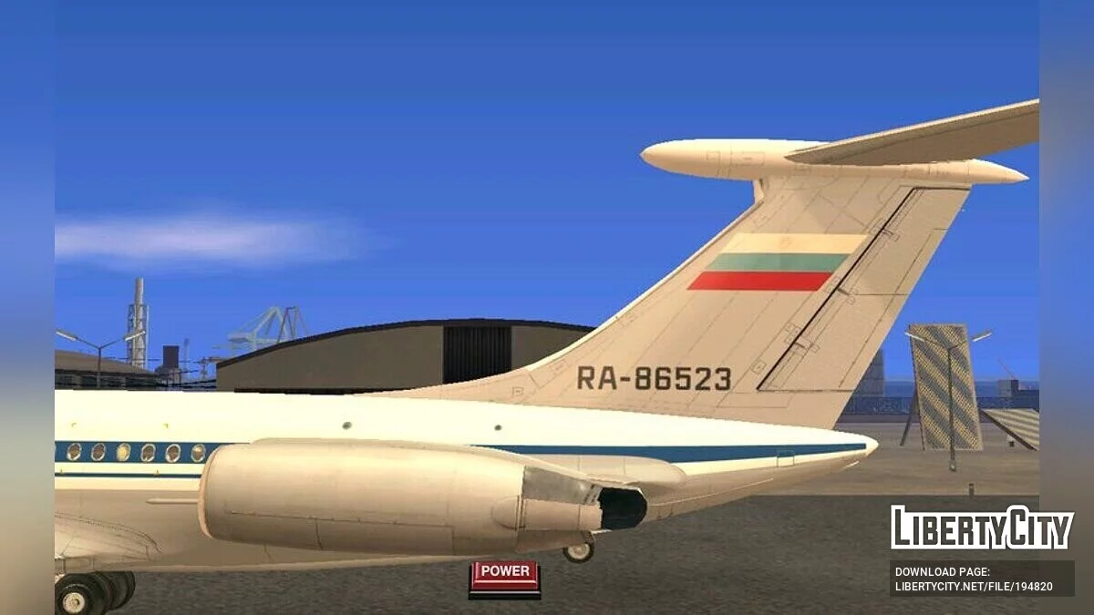 Ilyushin Il-62M / GTA San Andreas (iOS, Android)