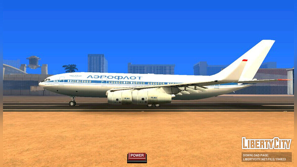 Скачать Ilyushin Il-96 для GTA San Andreas (iOS, Android)