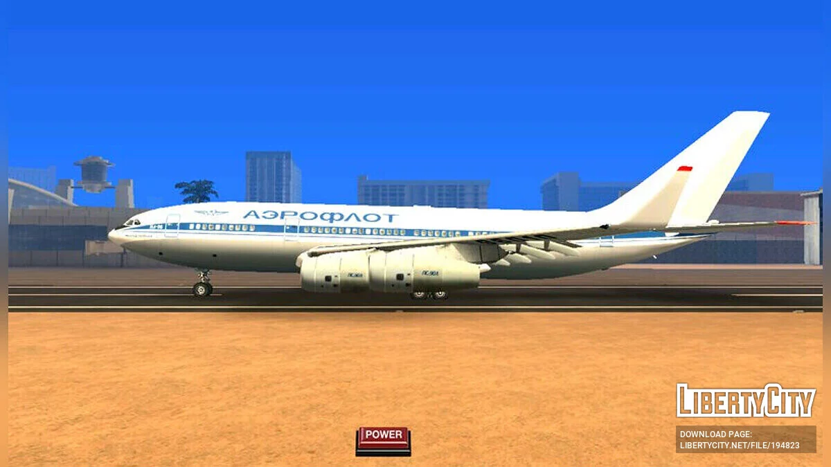 Ilyushin Il-96 / GTA San Andreas (iOS, Android)