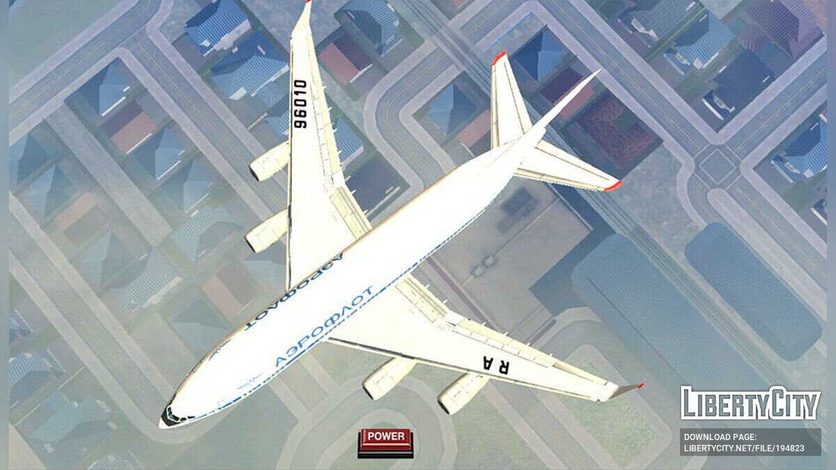 Скачать Ilyushin Il-96 для GTA San Andreas (iOS, Android)