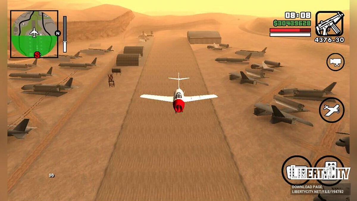 MiG-15 Airplane / GTA San Andreas (iOS, Android)
