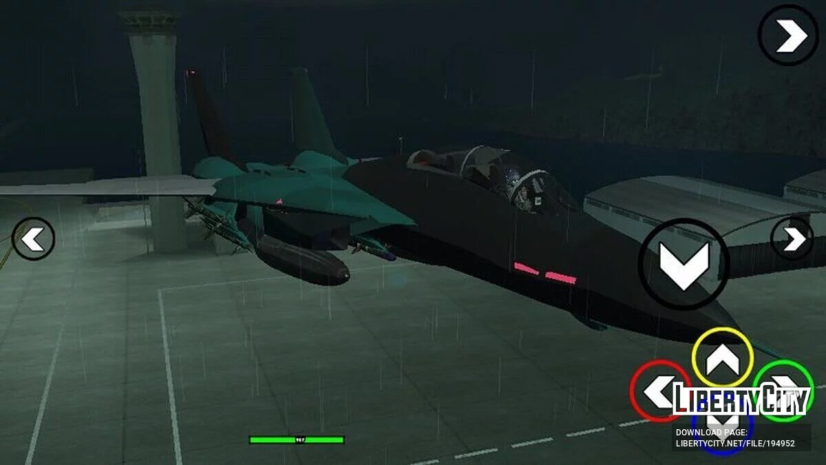 New F-14 Hydra V2 / GTA San Andreas (iOS, Android)
