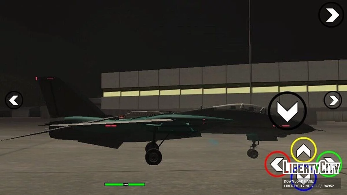 New F-14 Hydra V2 / GTA San Andreas (iOS, Android)