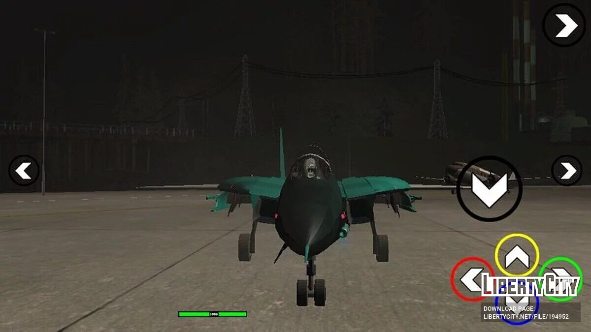 New F-14 Hydra V2 / GTA San Andreas (iOS, Android)