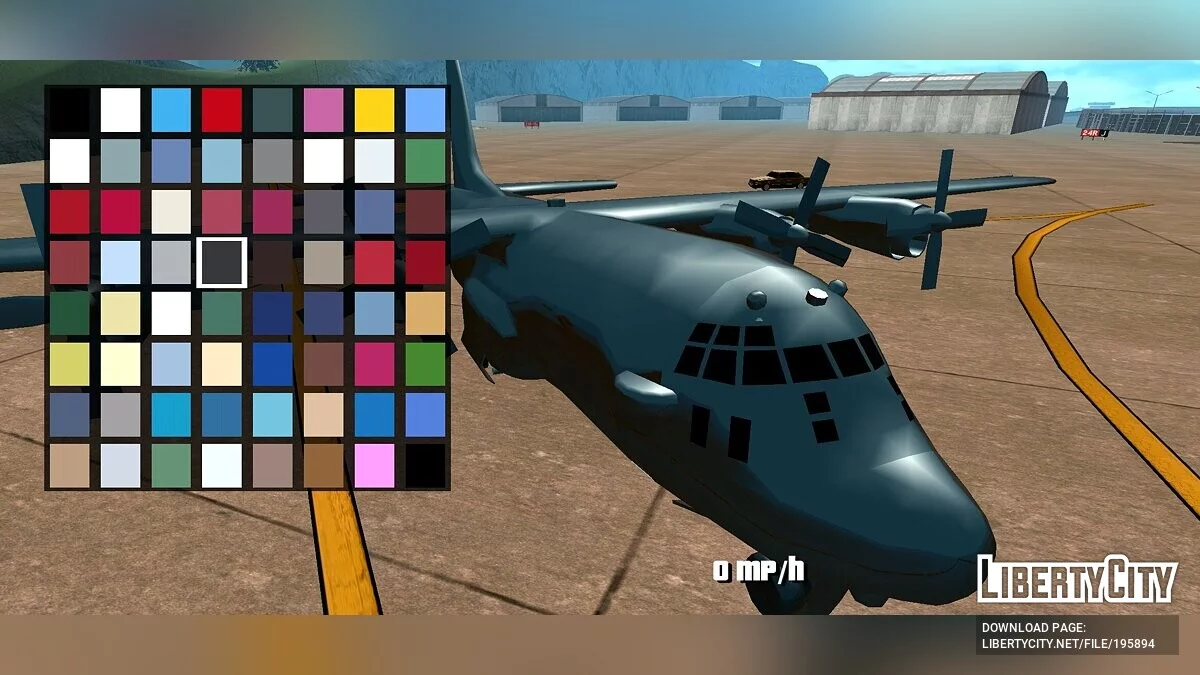 AC-130 [Только DFF] / GTA San Andreas (iOS, Android)
