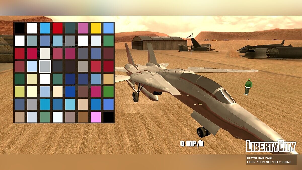 Скачать Tomcat F14 для GTA San Andreas (iOS, Android)