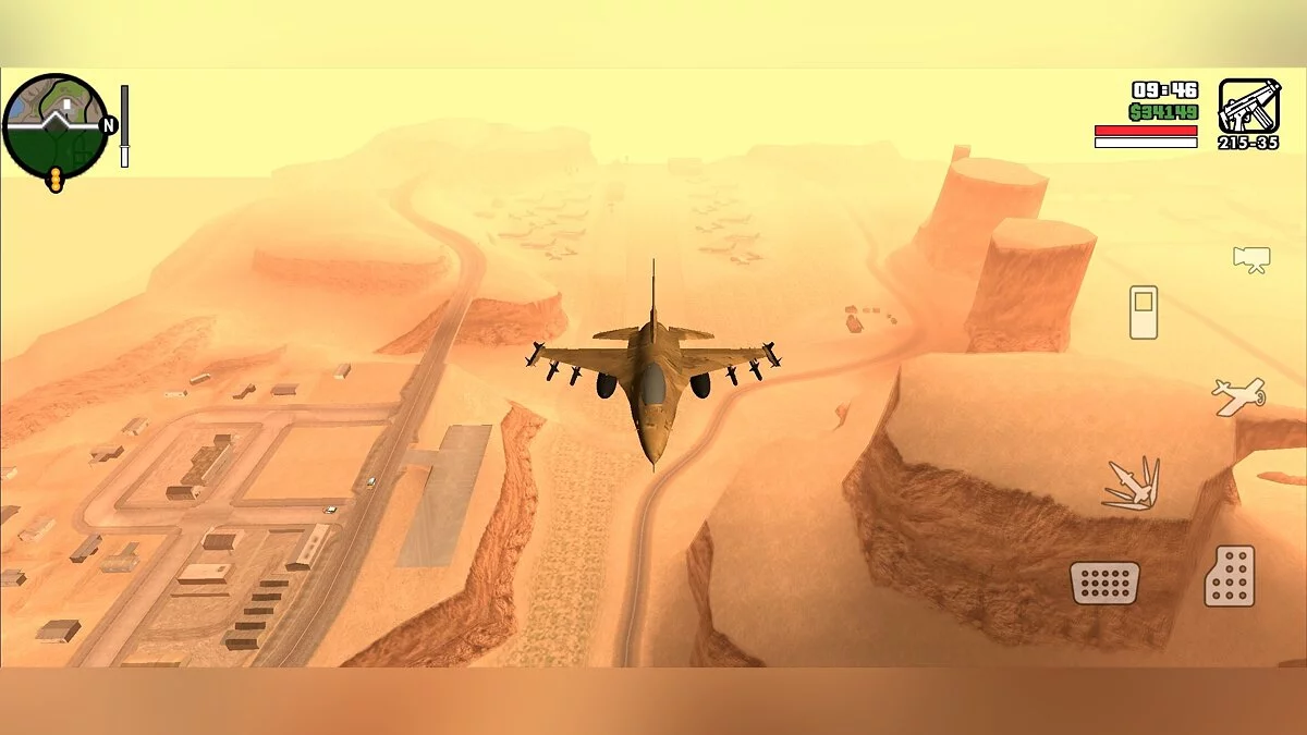 F-16 [только DFF] / GTA San Andreas (iOS, Android)