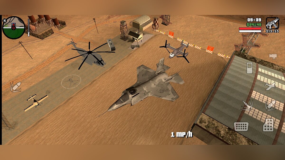 Скачать F-35 [только DFF] для GTA San Andreas (iOS, Android)