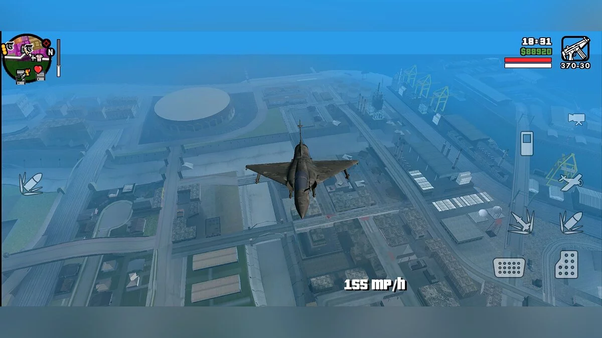 Dassault Mirage 2000 [DFF Only] / GTA San Andreas (iOS, Android)