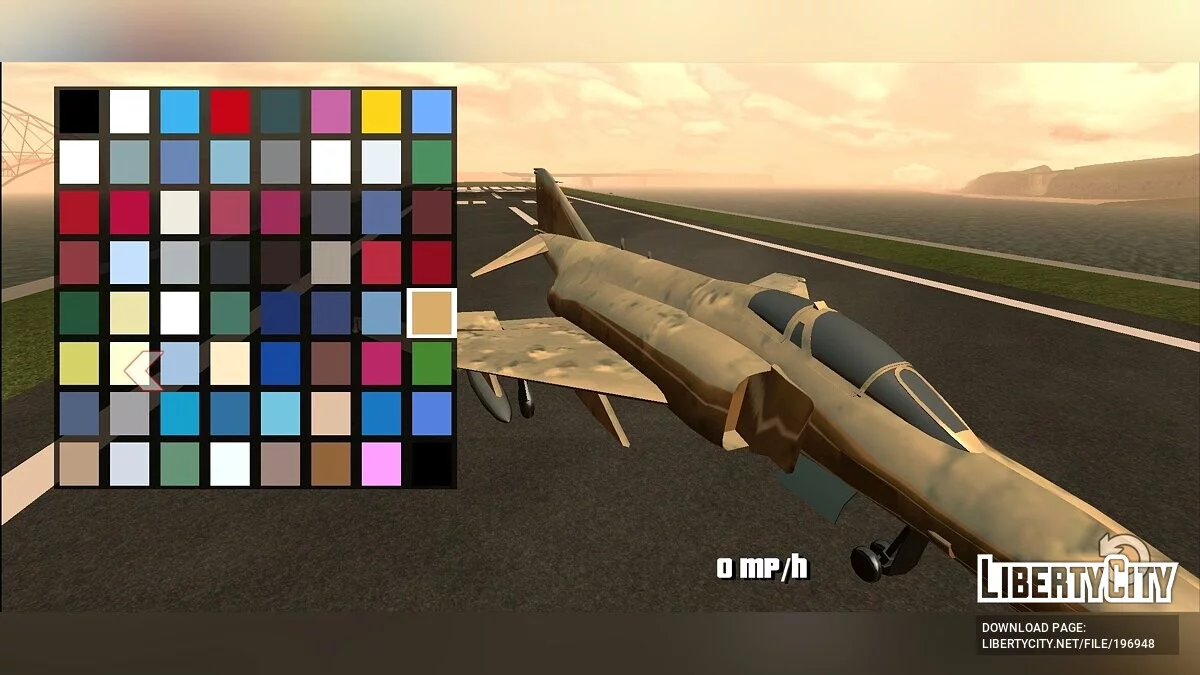 F4 Phantom [только DFF] / GTA San Andreas (iOS, Android)