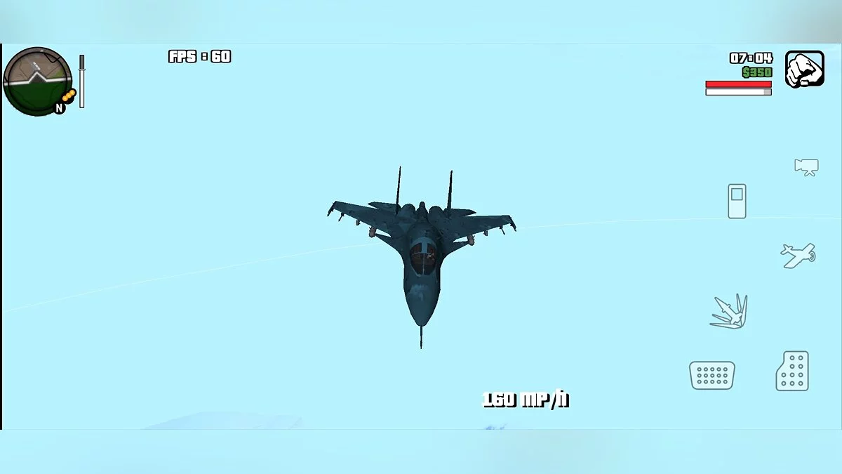 SU-34 HellDuck / GTA San Andreas (iOS, Android)