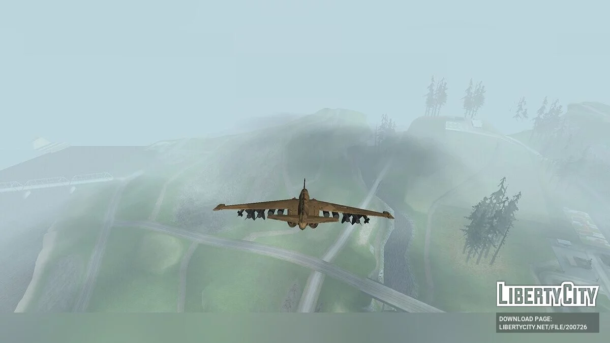 СУ-25 / GTA San Andreas (iOS, Android)
