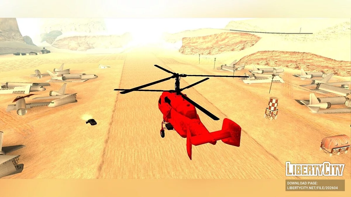 KA-27 [DFF Only] / GTA San Andreas (iOS, Android)