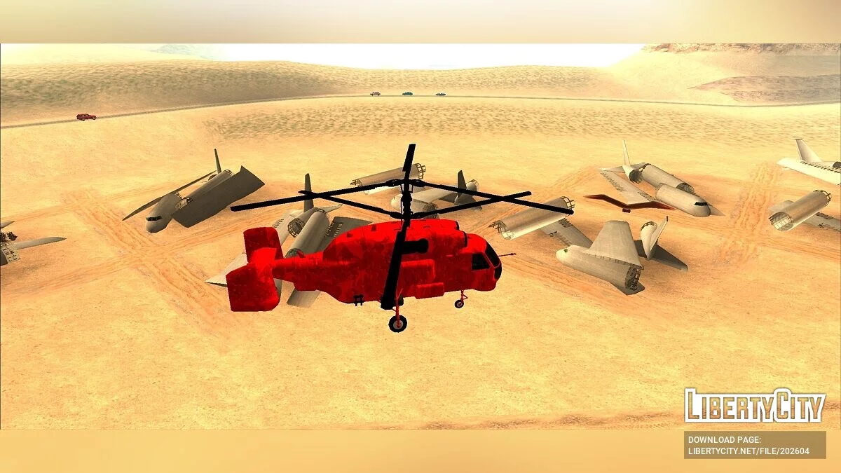 KA-27 [DFF Only] / GTA San Andreas (iOS, Android)
