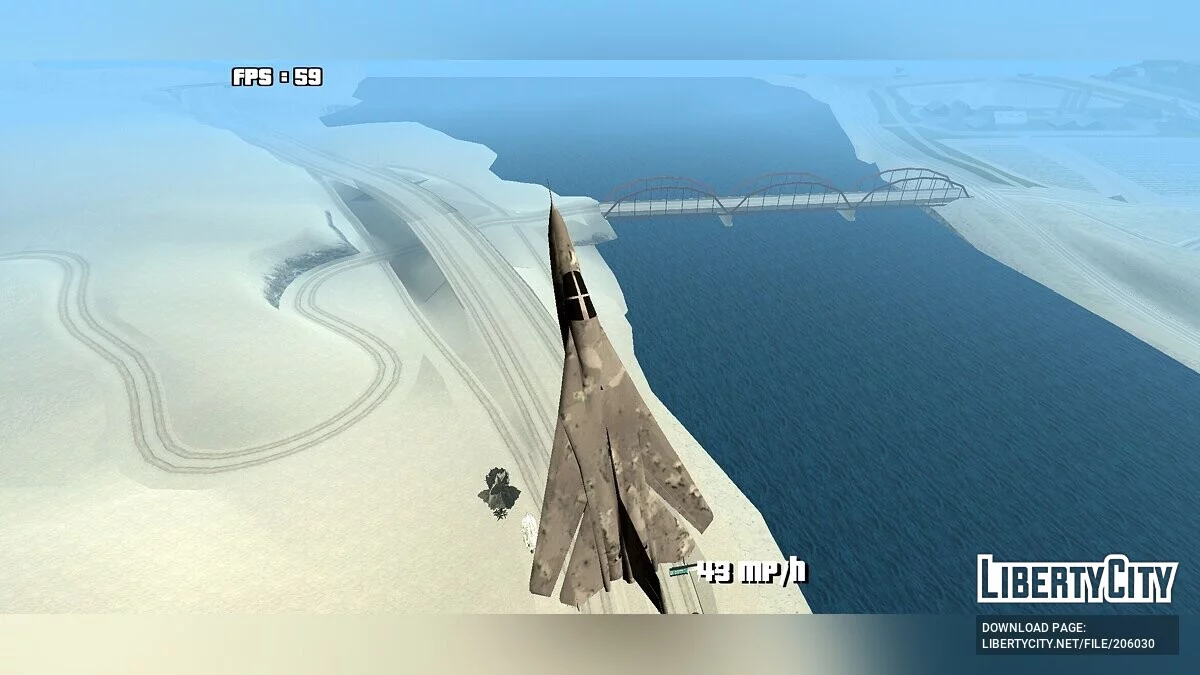 F-111 Aardvark [DFF Only] / GTA San Andreas (iOS, Android)