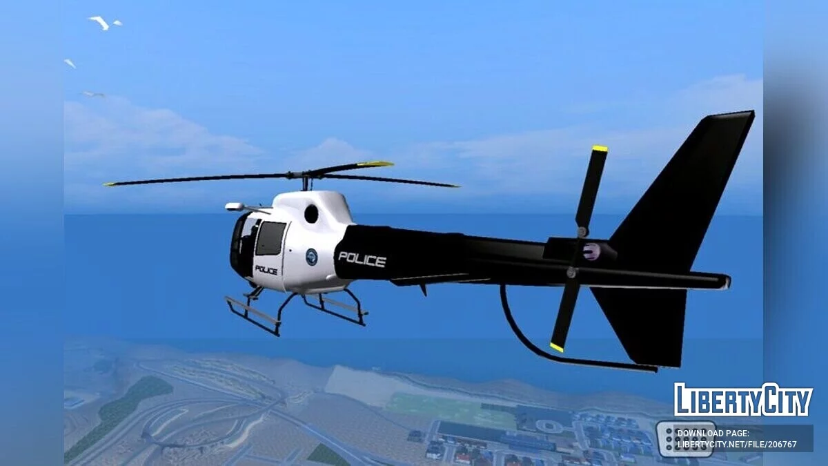 Buckingham Police Maverick (только DFF) / GTA San Andreas (iOS, Android)