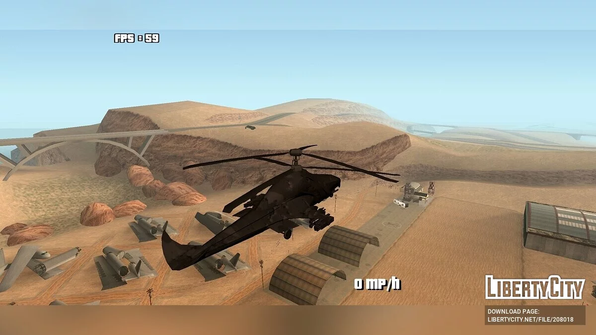 KA-85 [DFF ONLY] / GTA San Andreas (iOS, Android)