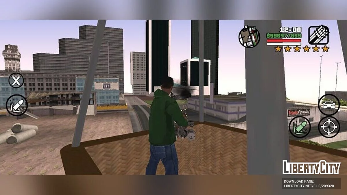 Воздушный шар / GTA San Andreas (iOS, Android)