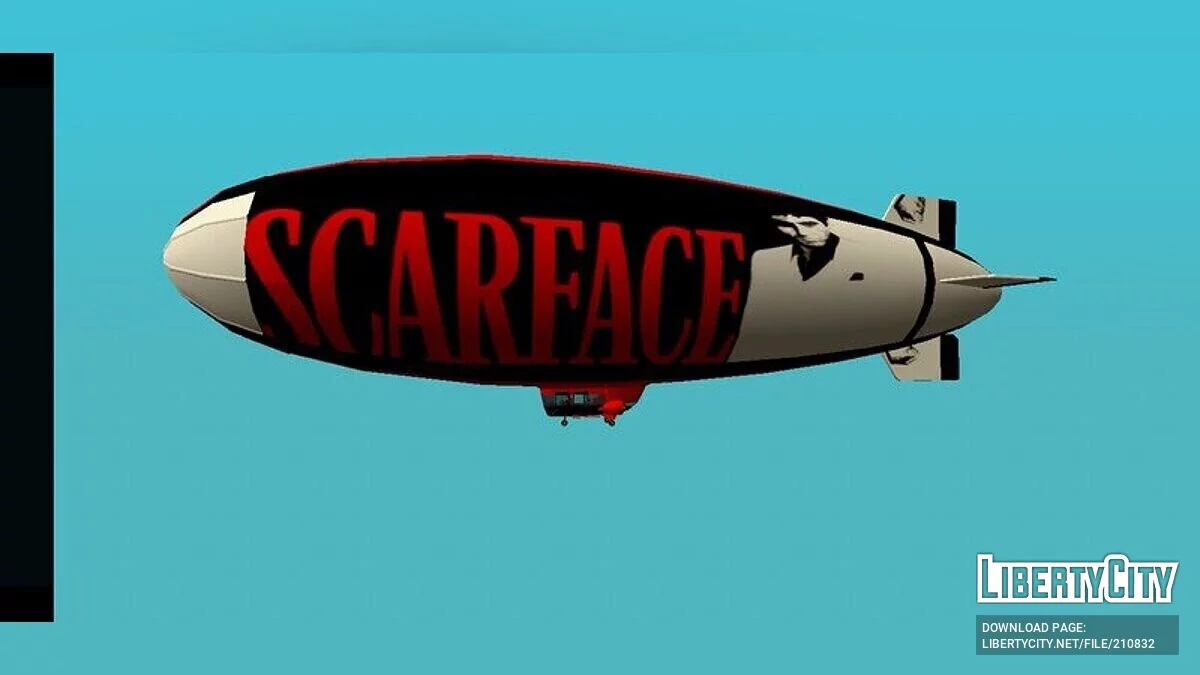 Blimp Scarface / GTA San Andreas (iOS, Android)