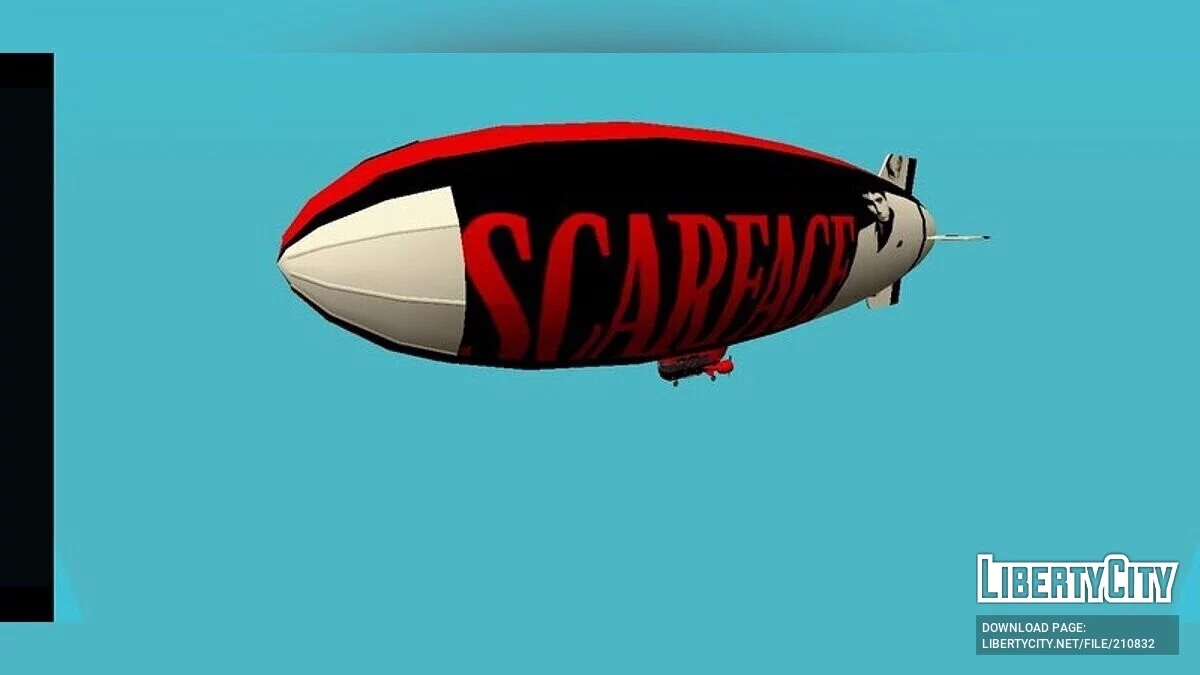 Blimp Scarface / GTA San Andreas (iOS, Android)