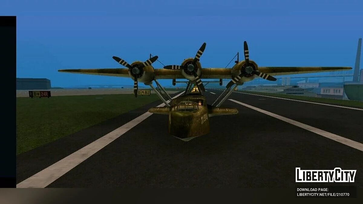 Dornier DO-24 / GTA San Andreas (iOS, Android)