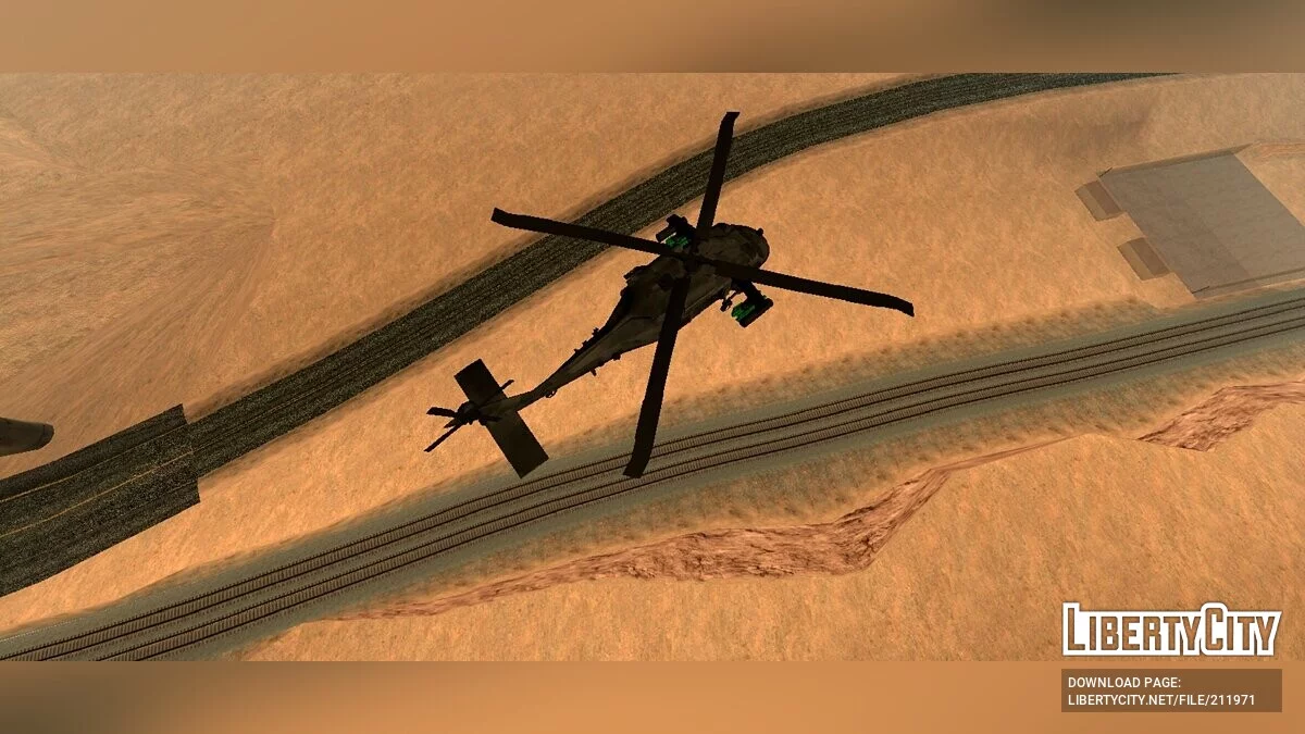 UH-60 BattleHawk / GTA San Andreas (iOS, Android)