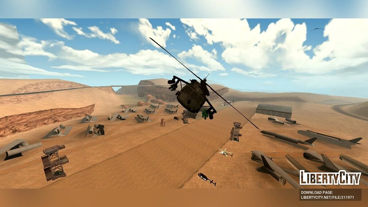 UH-60 BattleHawk / GTA San Andreas (iOS, Android)