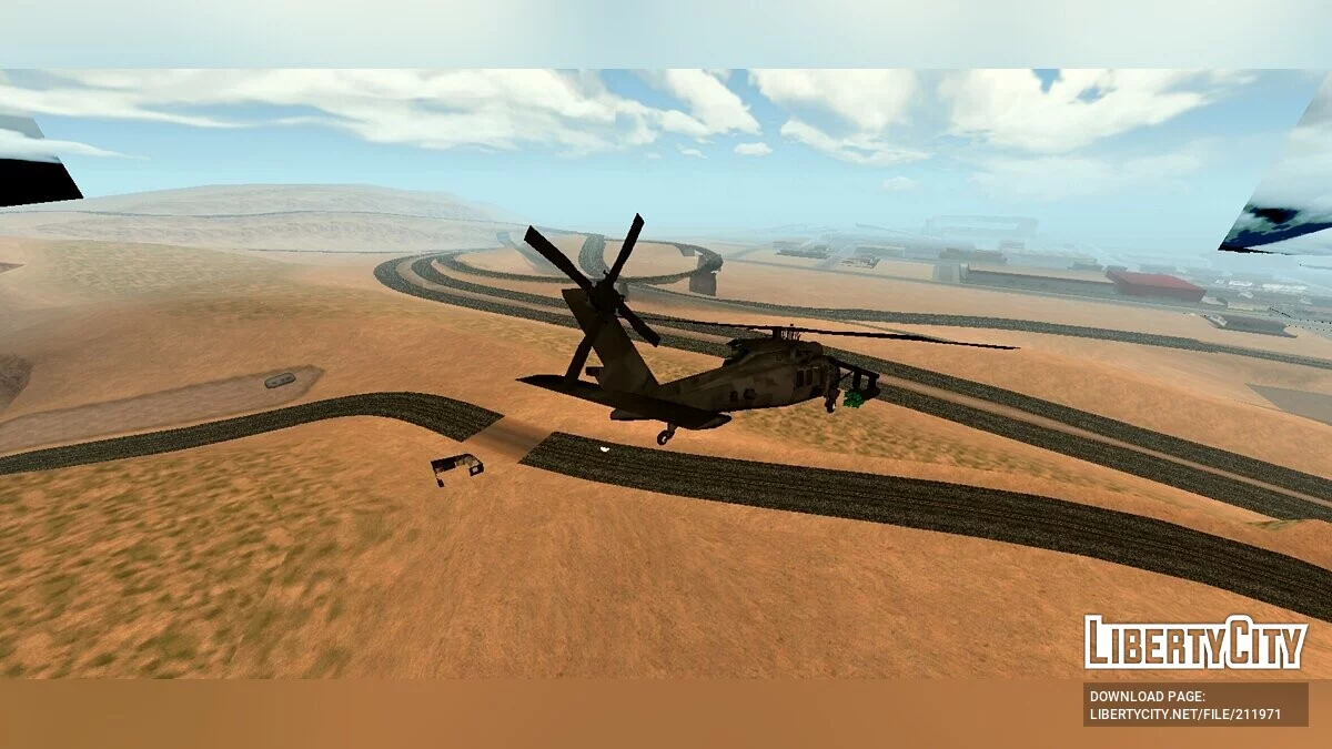 UH-60 BattleHawk / GTA San Andreas (iOS, Android)