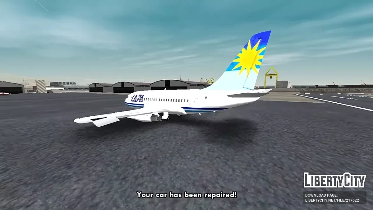 Lapa Airlines Boeing 737-200 / GTA San Andreas (iOS, Android)