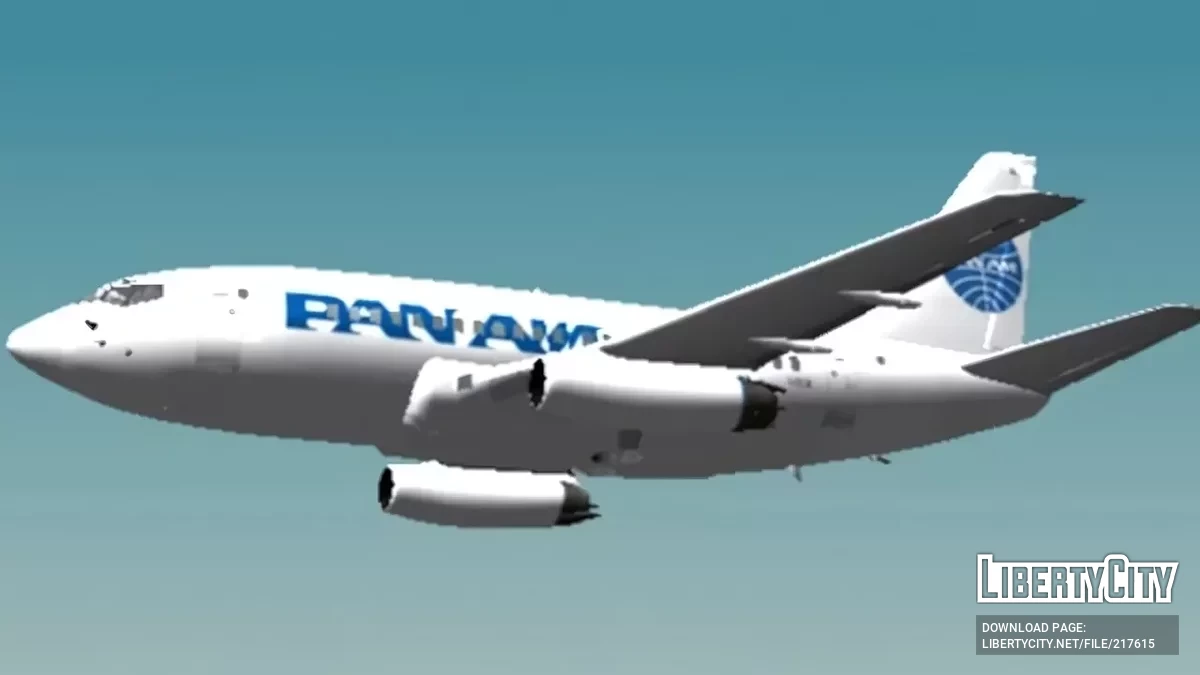 Pan Am Boeing 737-200 / GTA San Andreas (iOS, Android)