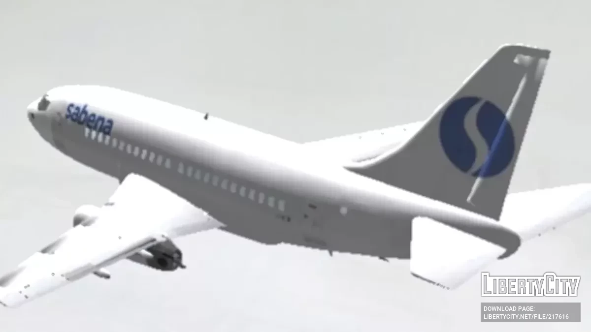 Sabena Boeing 737-200 / GTA San Andreas (iOS, Android)