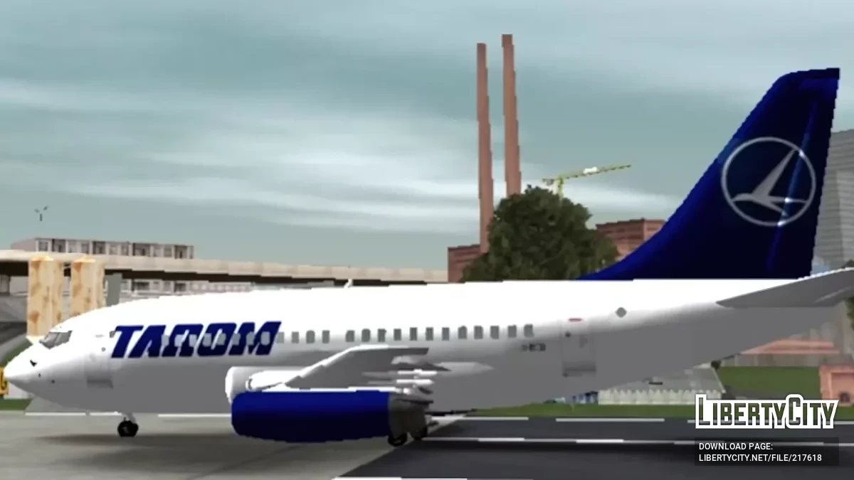 Tarom Boeing 737-200 / GTA San Andreas (iOS, Android)