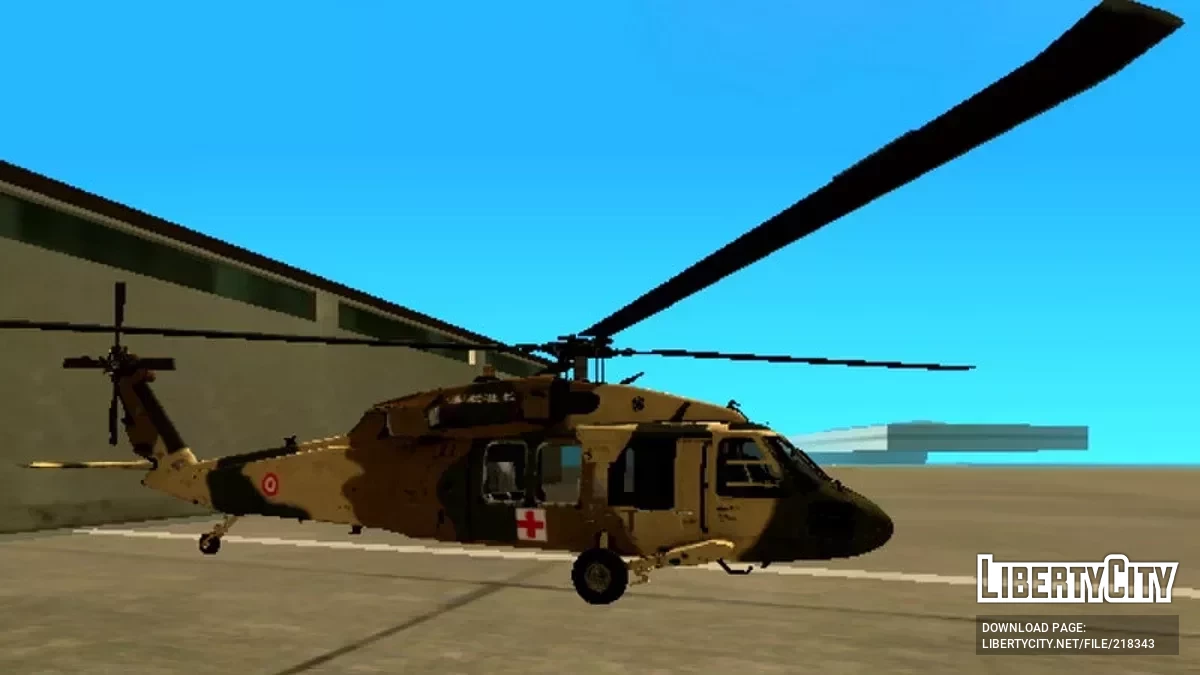 Sikorsky S-70i BlackHawk / GTA San Andreas (iOS, Android)