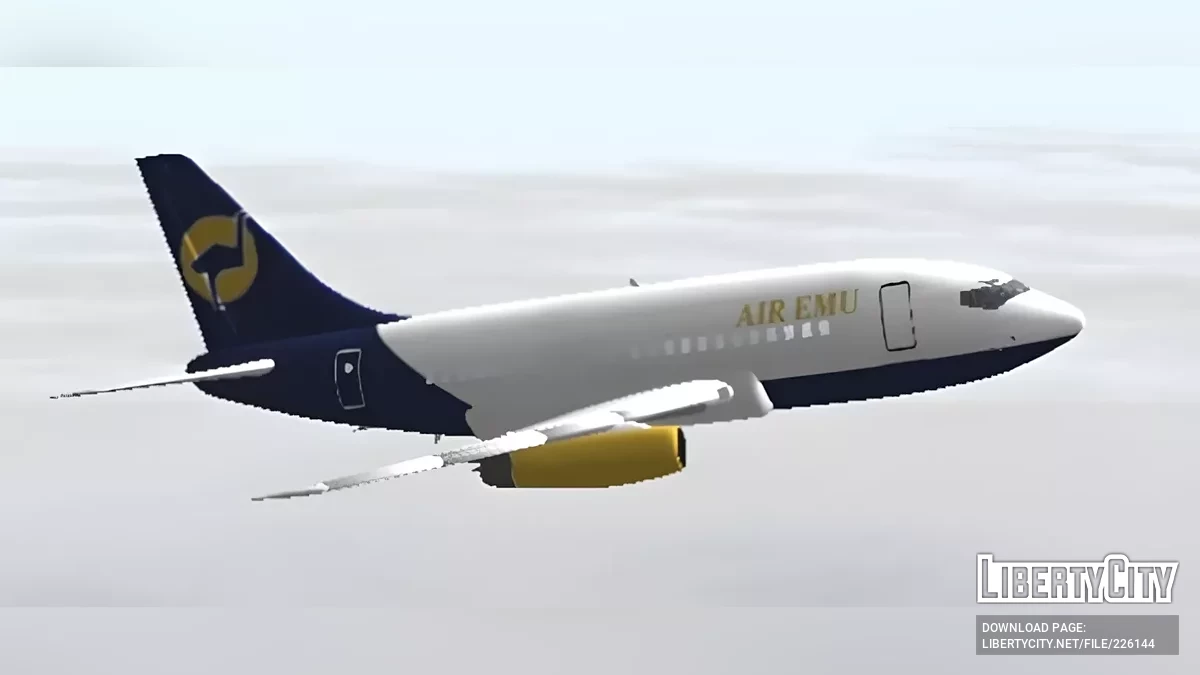 Air Emu Boeing 737-200 / GTA San Andreas (iOS, Android)
