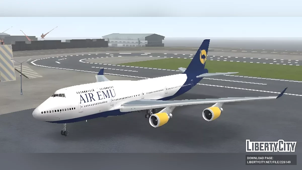 Air Emu Boeing 747 / GTA San Andreas (iOS, Android)