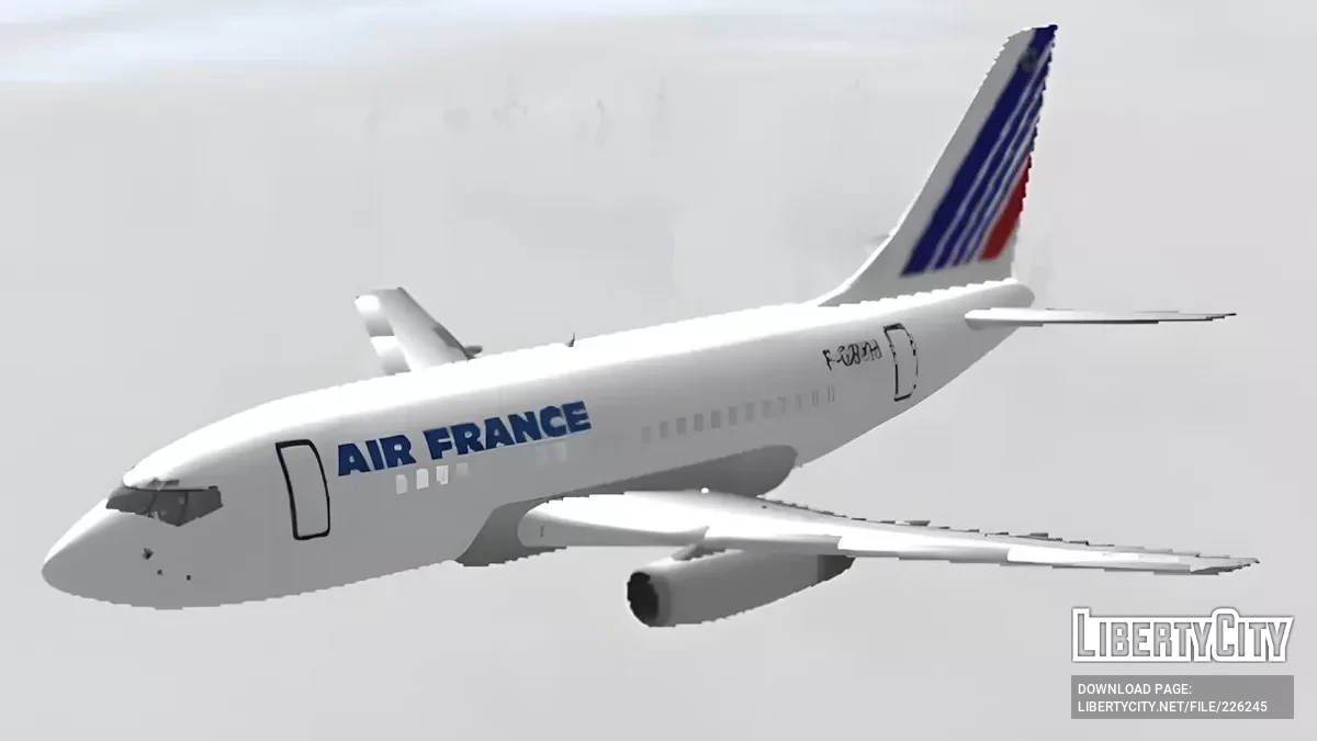 Air France Boeing 737-200 / GTA San Andreas (iOS, Android)