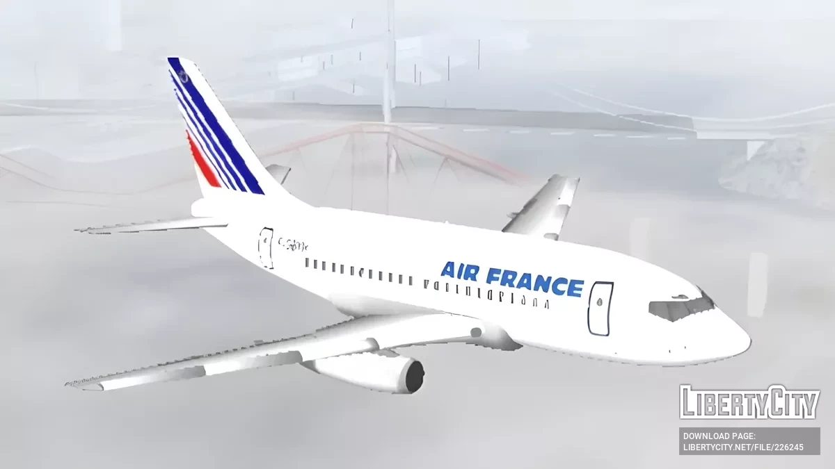 Air France Boeing 737-200 / GTA San Andreas (iOS, Android)