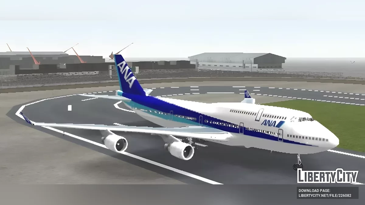 All Nippon Airways Boeing 747 / GTA San Andreas (iOS, Android)