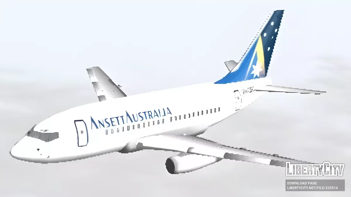 Ansett Australia Boeing 737-200 / GTA San Andreas (iOS, Android)