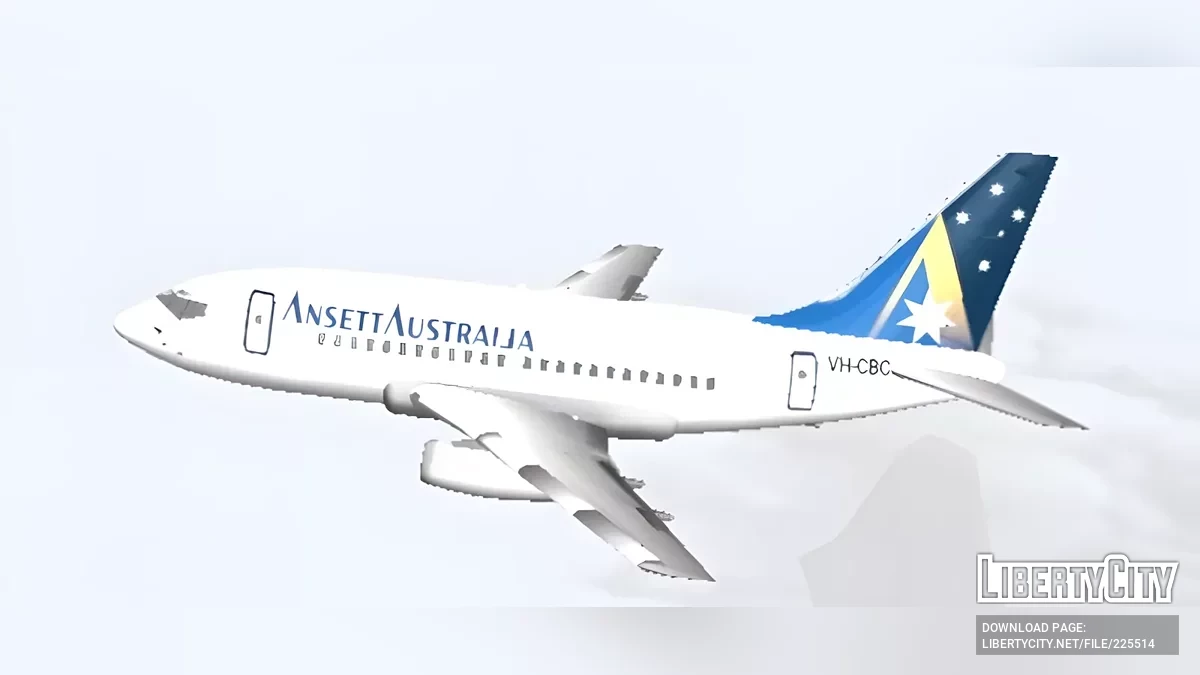 Ansett Australia Boeing 737-200 / GTA San Andreas (iOS, Android)