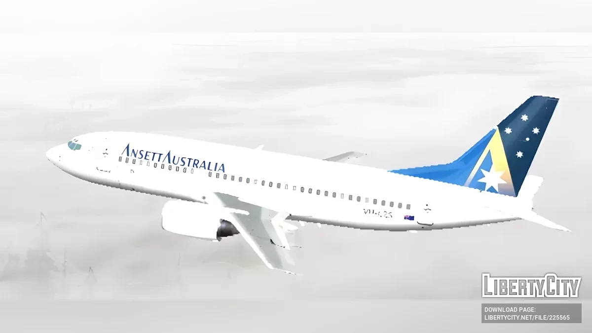Ansett Australia Boeing 737-300 / GTA San Andreas (iOS, Android)