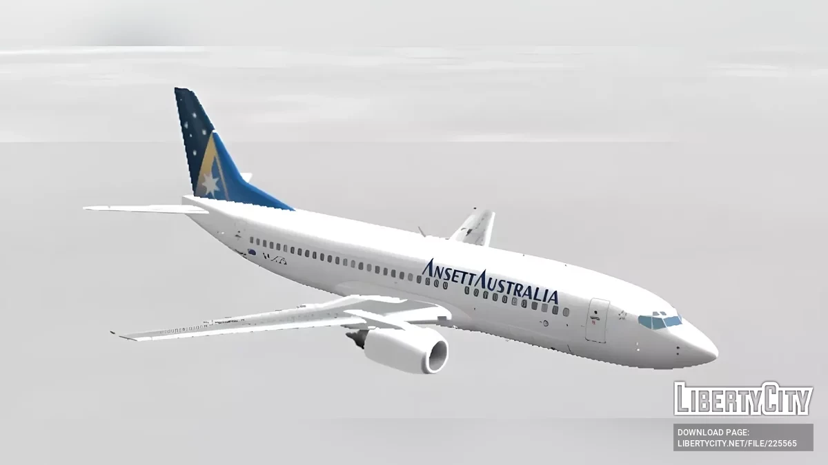 Ansett Australia Boeing 737-300 / GTA San Andreas (iOS, Android)