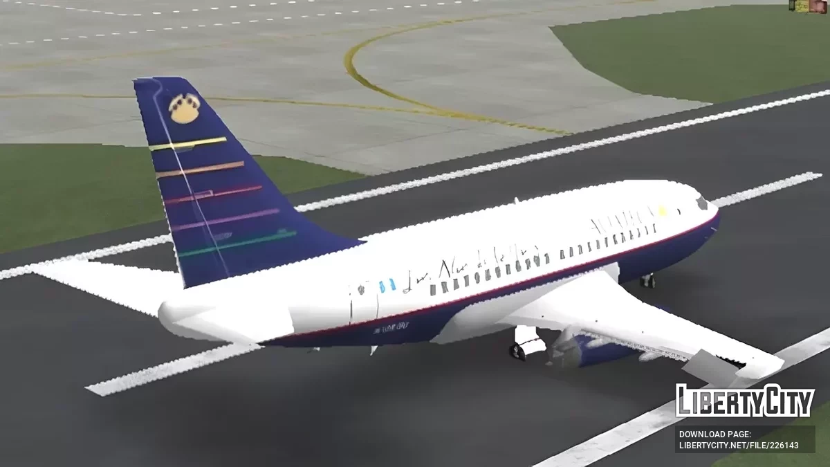 Aviateca Boeing 737-200 / GTA San Andreas (iOS, Android)