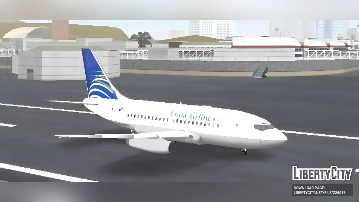 Copa Airlines New livery Boeing 737-200 / GTA San Andreas (iOS, Android)