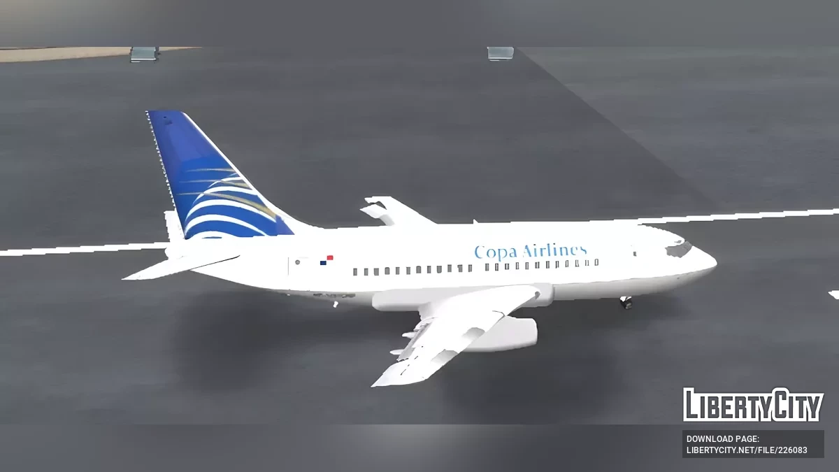 Copa Airlines New livery Boeing 737-200 / GTA San Andreas (iOS, Android)
