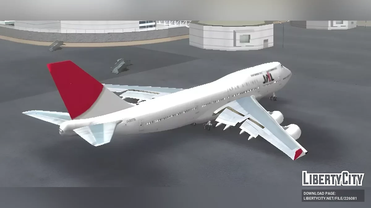 Japan Airlines Boeing 747 / GTA San Andreas (iOS, Android)