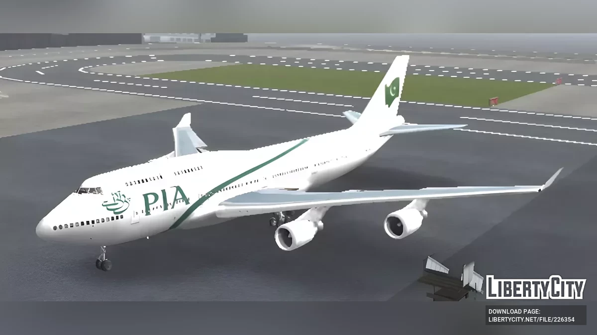 PIA Boeing 747 / GTA San Andreas (iOS, Android)