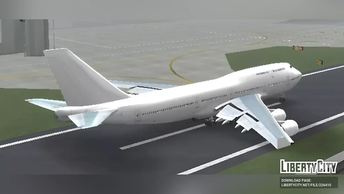 Plain White Boeing 747 / GTA San Andreas (iOS, Android)