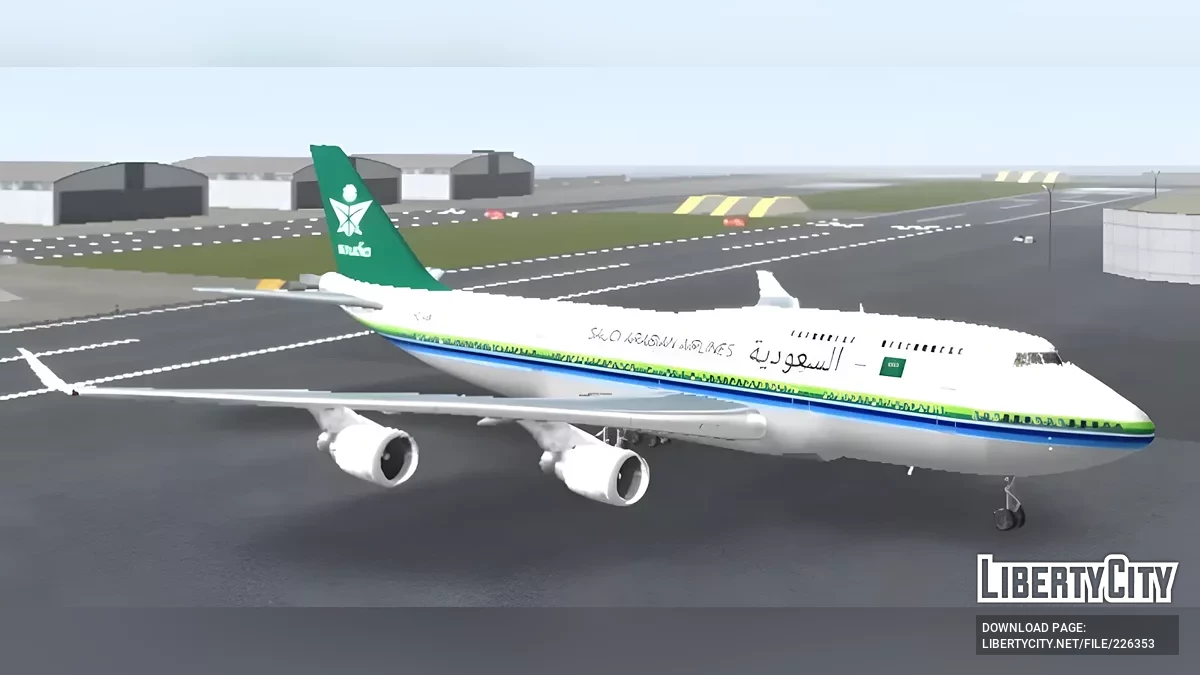 Saudia Boeing 747 / GTA San Andreas (iOS, Android)